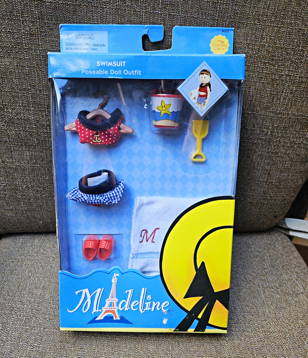 Learning Curve - Madeline Poseable Doll Outfit Beach Swimwear Set 2002 swimsuit